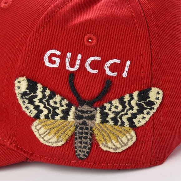 Gucci Baseball Cap w/ Ny Yankees™ Patch Bright Red main image 9